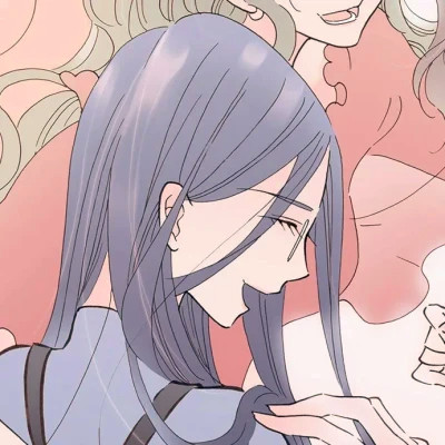头像女动漫风闺蜜四人