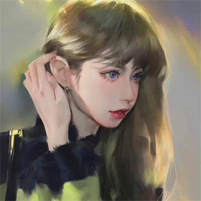 高质量手绘动漫头像女