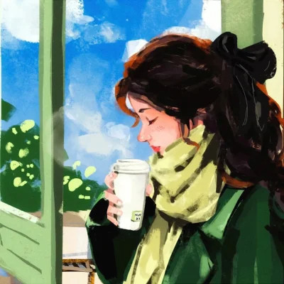 高质量手绘动漫头像女
