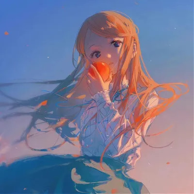 高质量手绘动漫头像女