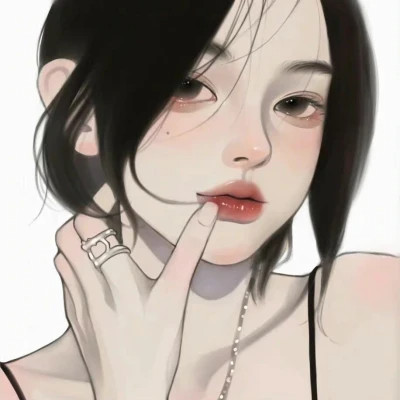 高质量手绘动漫头像女