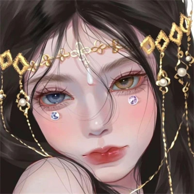 高质量手绘动漫头像女