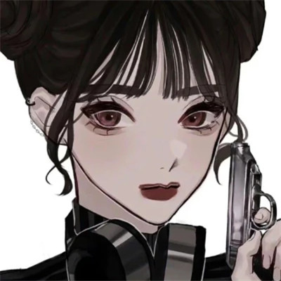 高质量手绘动漫头像女