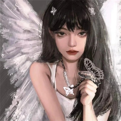 高质量手绘动漫头像女
