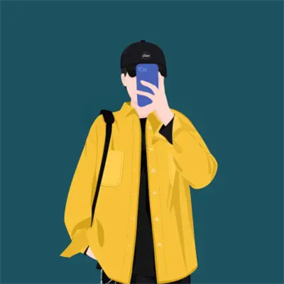 2025很火的手绘头像情侣好看图片
