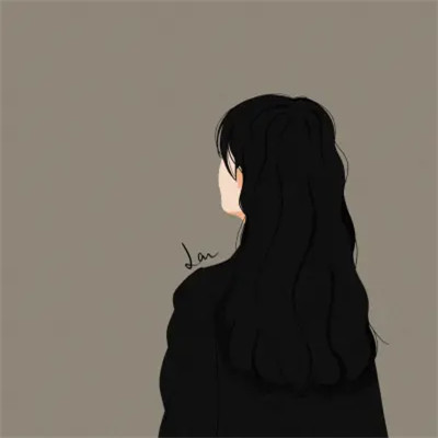 2025很火的手绘头像情侣好看图片