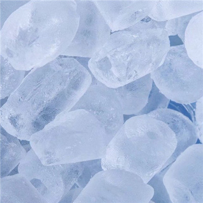 清凉冰块背景头像图片
