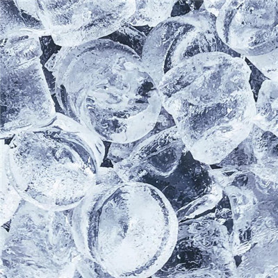 清凉冰块背景头像图片