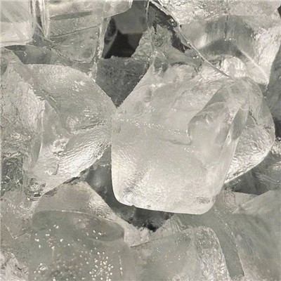 清凉冰块背景头像图片