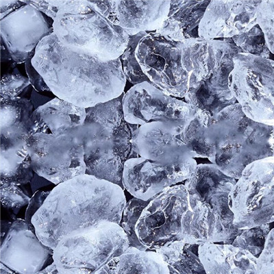 清凉冰块背景头像图片