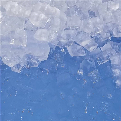 清凉冰块背景头像图片