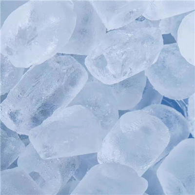 清凉冰块背景头像图片