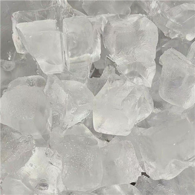 清凉冰块背景头像图片