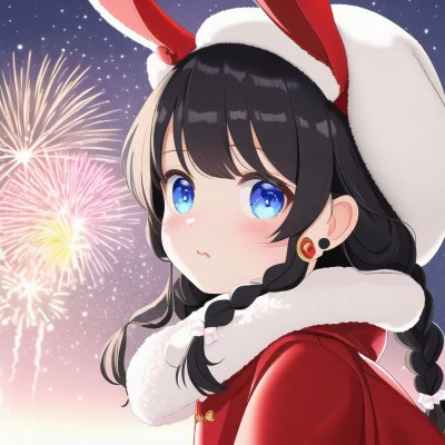 新年兔年动漫头像女2025可爱图片