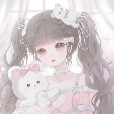 2025动漫女孩头像呆萌可爱