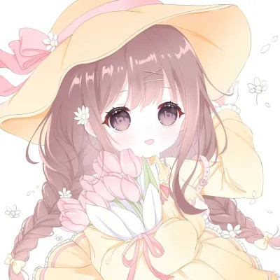 2025动漫女孩头像呆萌可爱