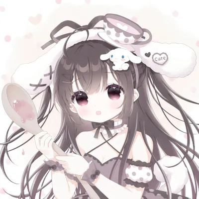 2025动漫女孩头像呆萌可爱