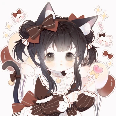 2025动漫女孩头像呆萌可爱