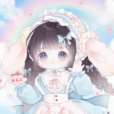 2025动漫女孩头像呆萌可爱