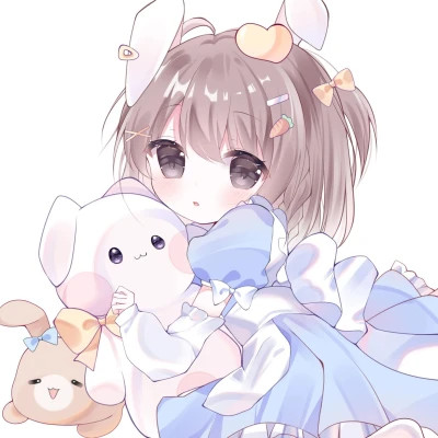 2025动漫女孩头像呆萌可爱