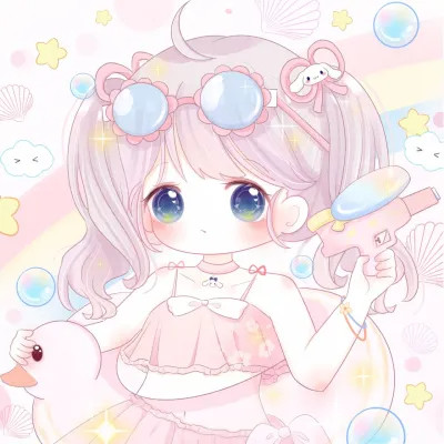 2025动漫女孩头像呆萌可爱