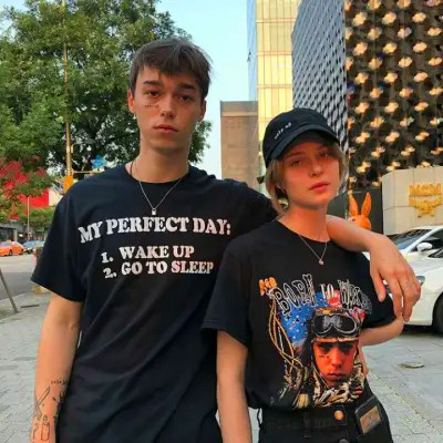 欧美情头ins双人高清
