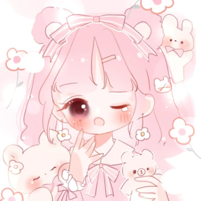 卡通Q版可爱女生头像
