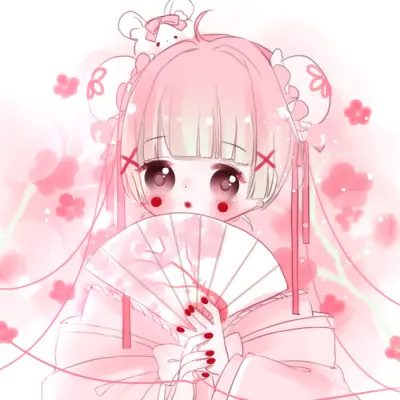 卡通Q版可爱女生头像