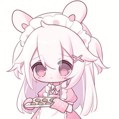 卡通Q版可爱女生头像