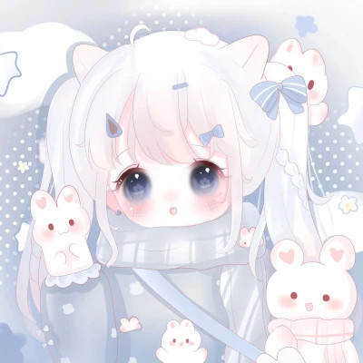 卡通Q版可爱女生头像