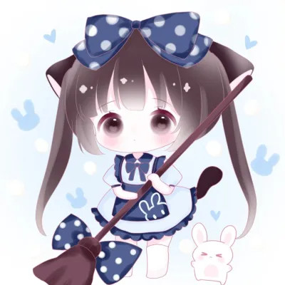 卡通Q版可爱女生头像