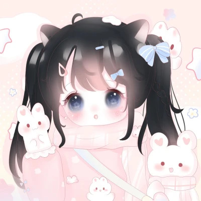 卡通Q版可爱女生头像