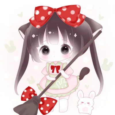 卡通Q版可爱女生头像