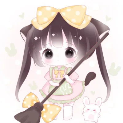 卡通Q版可爱女生头像