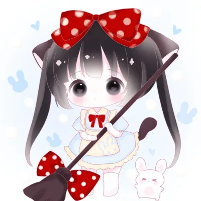 卡通Q版可爱女生头像