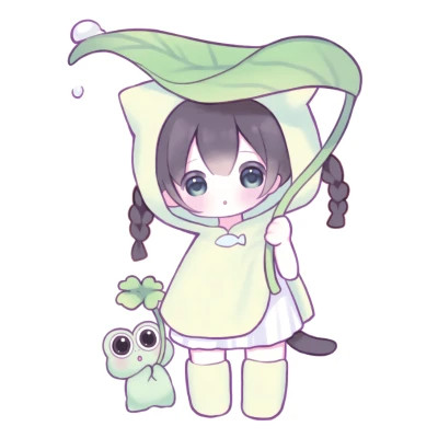 卡通Q版可爱女生头像