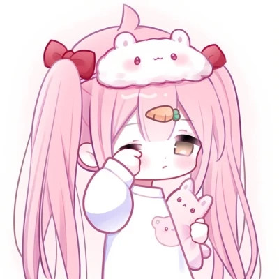 卡通Q版可爱女生头像
