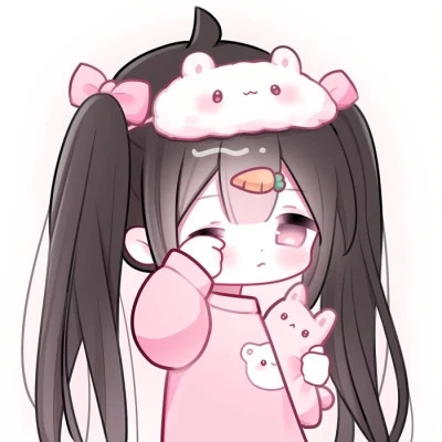 卡通Q版可爱女生头像