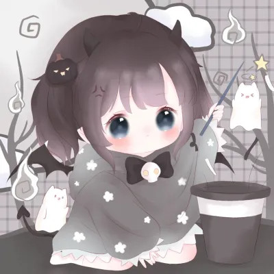 卡通Q版可爱女生头像