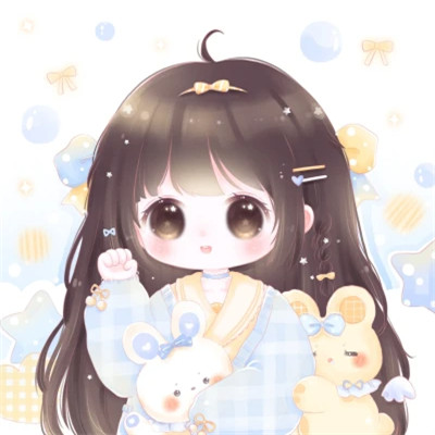 卡通Q版可爱女生头像