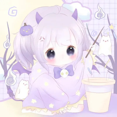 卡通Q版可爱女生头像