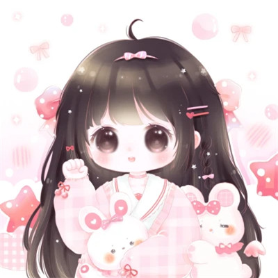 卡通Q版可爱女生头像
