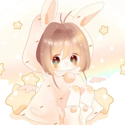 卡通人物可爱少女头像