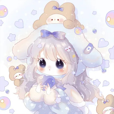 卡通人物可爱少女头像