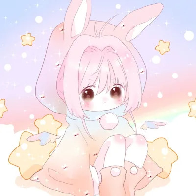 卡通人物可爱少女头像