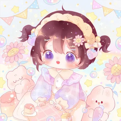 卡通人物可爱少女头像