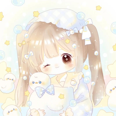 卡通人物可爱少女头像