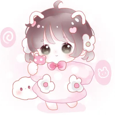 卡通人物可爱少女头像