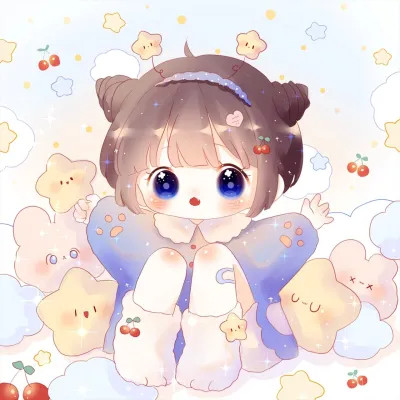卡通人物可爱少女头像