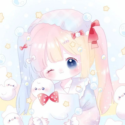 卡通人物可爱少女头像